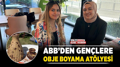ABB'den gençlere Obje Boyama Atölyesi