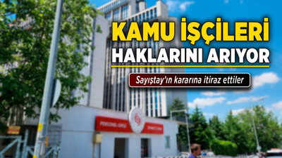 Kamu işçileri haklarını arıyor