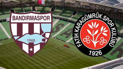 Trendyol Süper Lig’e son bilet: Bandırma mı Karagümrük mü yükselecek?