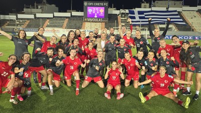 A Milli Kadın Futbol Takımı, Yunanistan'ı mağlup etti