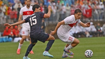 A Milli Takım, ABD’yi hazırlık maçında 2-1 mağlup etti