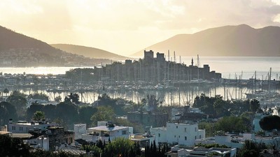 Bayram tatilinde Bodrum'da nüfusu arttı, suyu azaldı