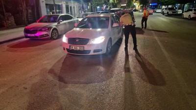 Emniyetten Çorum'da gece yarısı "huzur" uygulaması