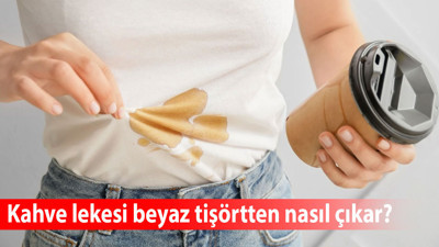 Beyaz tişörtten kahve lekesi nasıl çıkar? İşte etkili yöntemler!