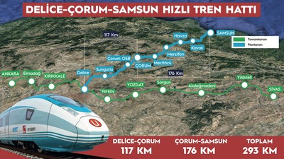 Ankara'dan Karadeniz'e hızlı tren köprüsü!