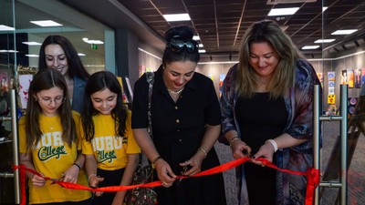 Etimesgut'ta genç yetenekler tuvale dokundu