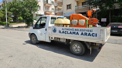 Altındağ’da yaz öncesi ilaçlama seferberliği başladı