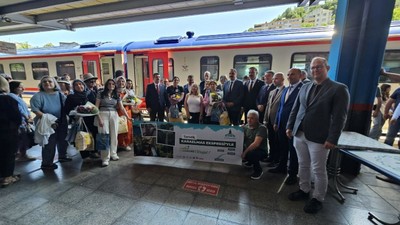 Ankara-Zonguldak Turistik Karaelmas Ekspresi ilk durağına ulaştı
