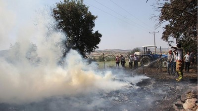 Manisa'da 2 saatte 3 farklı yangın çıktı!