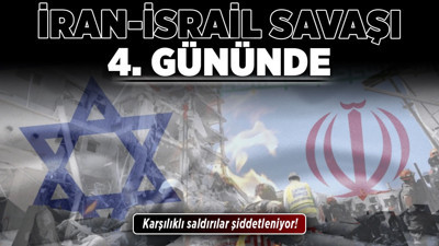 İran-İsrail savaşı 4. gününde! Karşılıklı saldırılar şiddetleniyor!