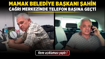 Mamak Belediye Başkanı Şahin, çağrı merkezinde telefon başına geçti! Kene açıklaması yaptı