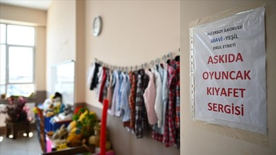 Minik Yüreklerden Büyük Dayanışma: Askıda Oyuncak ve Kıyafet Projesi