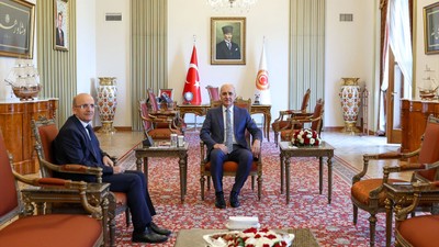 TBMM Başkanı Kurtulmuş, Bakan Şimşek'i kabul etti