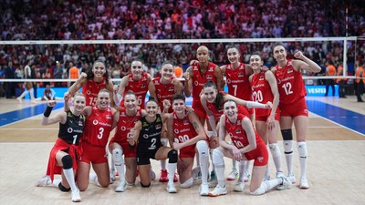 A Milli Kadın Voleybol Takımı, Dominik Cumhuriyeti'ni 3-0 mağlup etti