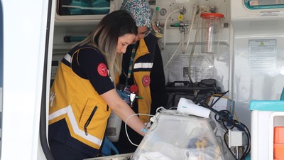 Ankara bebeğe umut oldu: Ambulans uçakla getirildi