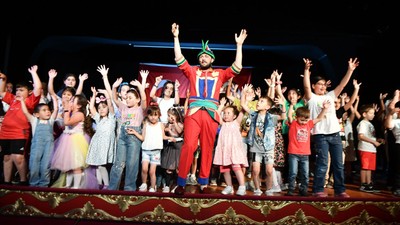 Mamaklı minikler tatili şenlikle karşıladı
