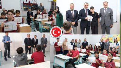 Yozgat’ta karne heyecanı: Vali Özkan öğrencilerle bir araya geldi
