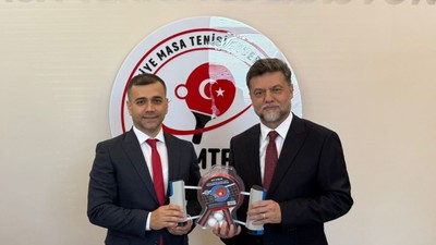 Türkiye Masa Tenisi Federasyonunun yeni hizmet binası törenle açıldı! Nedim Yamalı da katıldı