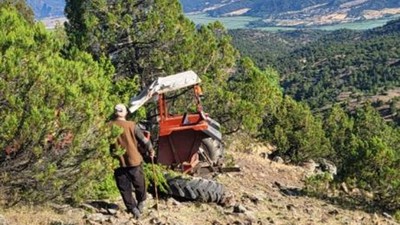 Çankırı’da seyir halindeyken alev alan otomobil korkuttu