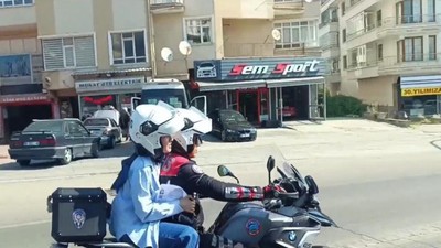 Mamak’ta Yunus Polisler, hızır gibi yetişti