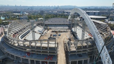 Ankara’nın yeni simgesi: Dünyanın 3’üncü en uzun çelik çatı açıklıklı stadyumu yükseliyor