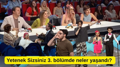Yetenek Sizsiniz 2025 3. bölüm heyecanı: Gecenin en dikkat çeken anları