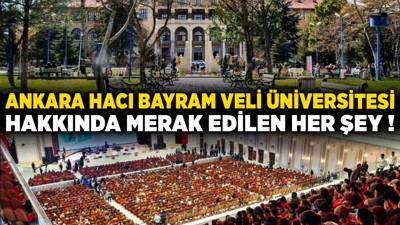 Ankara Hacı Bayram Veli Üniversitesi hakkında merak edilen her şey! Ankara'da genç ve dinamik bir üniversite