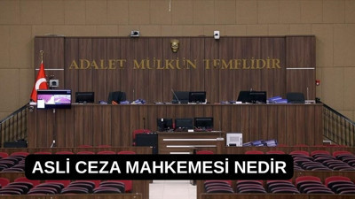 Asli Ceza Mahkemesi nedir?