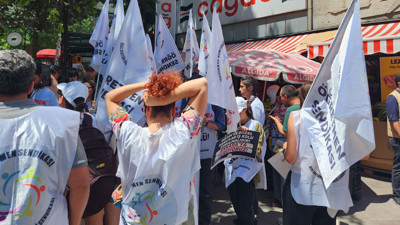 Ankara'da Özel Sektör Öğretmenleri Sendikası üyelerine gözaltı