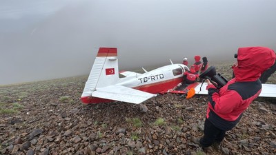 Kayıp hava aracına ulaşıldı