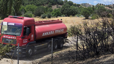 Kızılcahamam'da bir günde iki yangın!