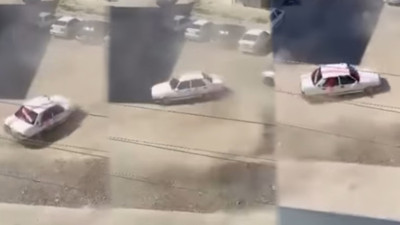 Ankara Sincan'da sokak ortasında magandalık