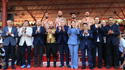 ASKİ Spor 664. Tarihi Kırkpınar Yağlı Güreşleri'ne damgasını vurdu
