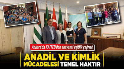 Ankara'da KAFFED'den anayasal eşitlik çağrısı! "Anadil ve kimlik mücadelesi temel haktır"