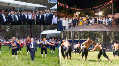45. Aluçdağı Yağlı Güreşleri Festivali coşkuyla tamamlandı