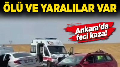 Ankara'da feci kaza! Ölü ve yaralılar var