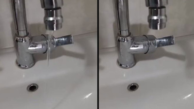 Tazyiksiz su tazyikli tepki: Akşemsettin Mahallesi'nde su krizi