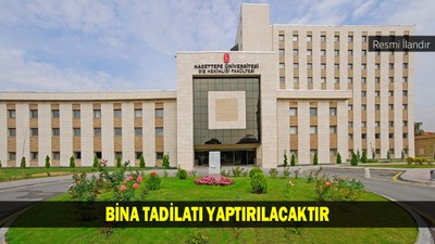 BİNA TADİLATI YAPTIRILACAKTIR