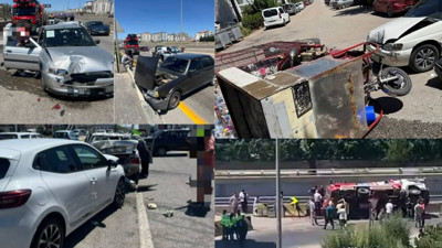 Ankara'da kaza zinciri: Farklı noktalarda yaralanmalı kazalar