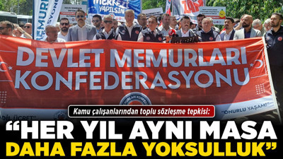 Kamu çalışanlarından toplu sözleşme tepkisi: “Her yıl aynı masa, daha fazla yoksulluk”