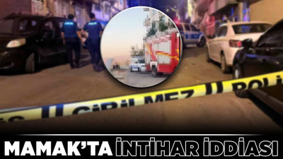 Mamak'ta intihar iddiası