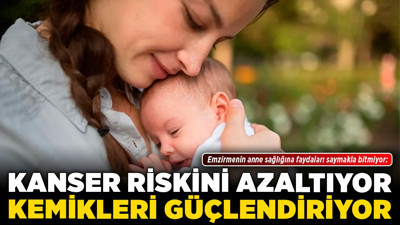 Emzirmenin anne sağlığına faydaları saymakla bitmiyor: Kanser riskini azaltıyor, kemikleri güçlendiriyor