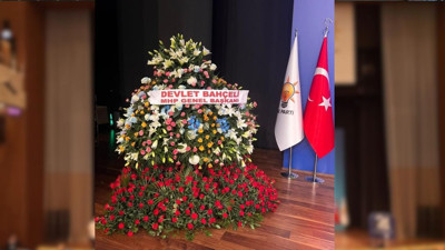 Bahçeli'den AK Parti'nin 24. özel yılına anlamlı çiçek