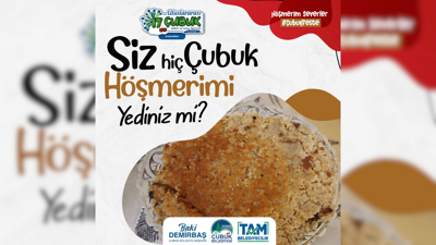 Çubuk'un kendine özgü tarifi olan Çubuk Höşmerim tatlısı nasıl yapılır?