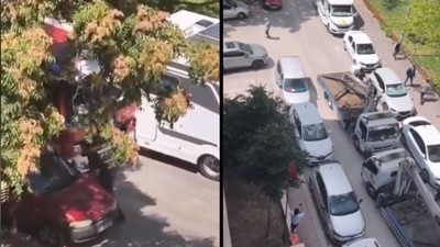 TBMM yanında hatalı park krizi! İtfaiye zor anlar yaşadı