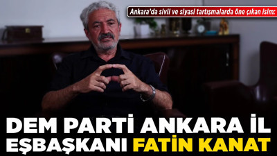 Ankara’da sivil ve siyasi tartışmalarda öne çıkan isim: DEM Parti Ankara İl Eşbaşkanı Fatin Kanat