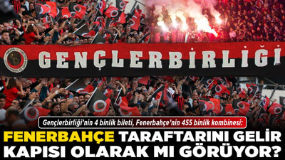 Gençlerbirliği’nin 4 binlik bileti, Fenerbahçe’nin 455 binlik kombinesi: Fenerbahçe, taraftarını gelir kapısı olarak mı görüyor?
