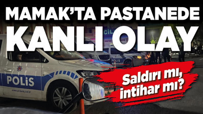 Mamak’ta pastanede kanlı olay!