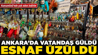 Hamamönü’nde şok eden indirim! Ankara'da vatandaş güldü, esnaf üzüldü