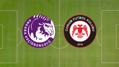 Ankara Keçiörengücü–Arca Çorum FK maçı başlıyor! Aktepe’de kritik 90 dakika